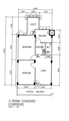 Blk 43 Bendemeer Road (Kallang/Whampoa), HDB 3 Rooms #377526891